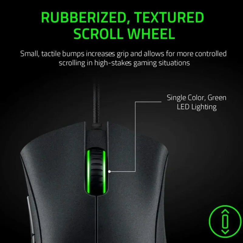 PrimeClick - Razer DeathAdder Essential Wired Gaming Mouse