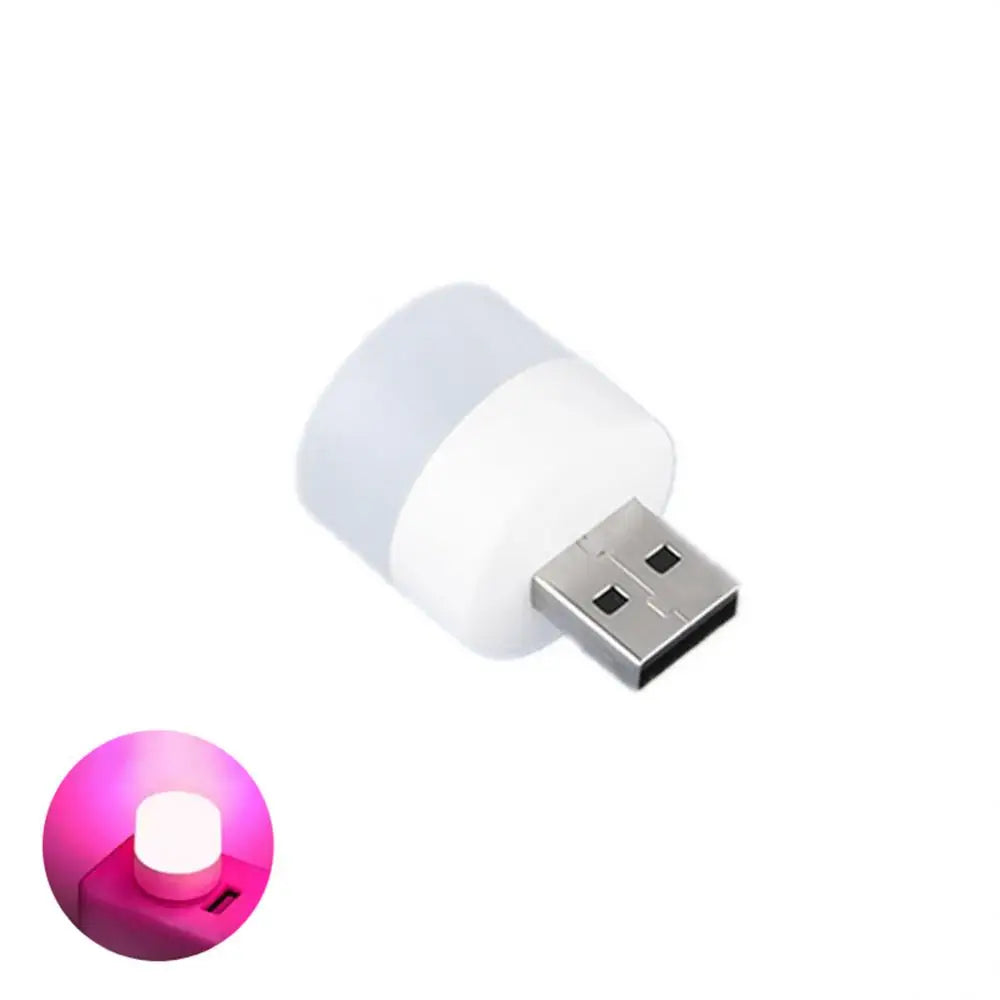 PrimeLight - Ultra-Compact Mini USB LED Reading & Ambient Night Light