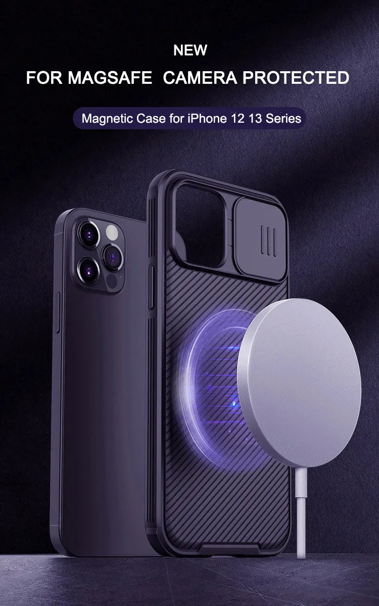 Prime Slide - Matte MagSafe Case with Camera Lens Protection Slider