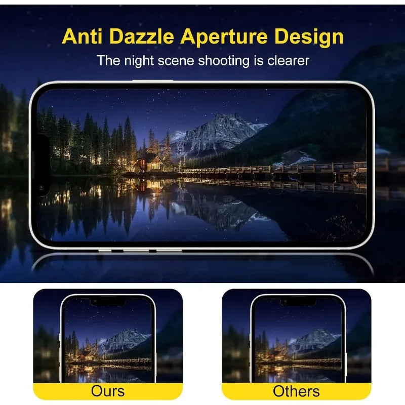 Prime Shield 3D - HD Tempered Glass Camera Lens Protector