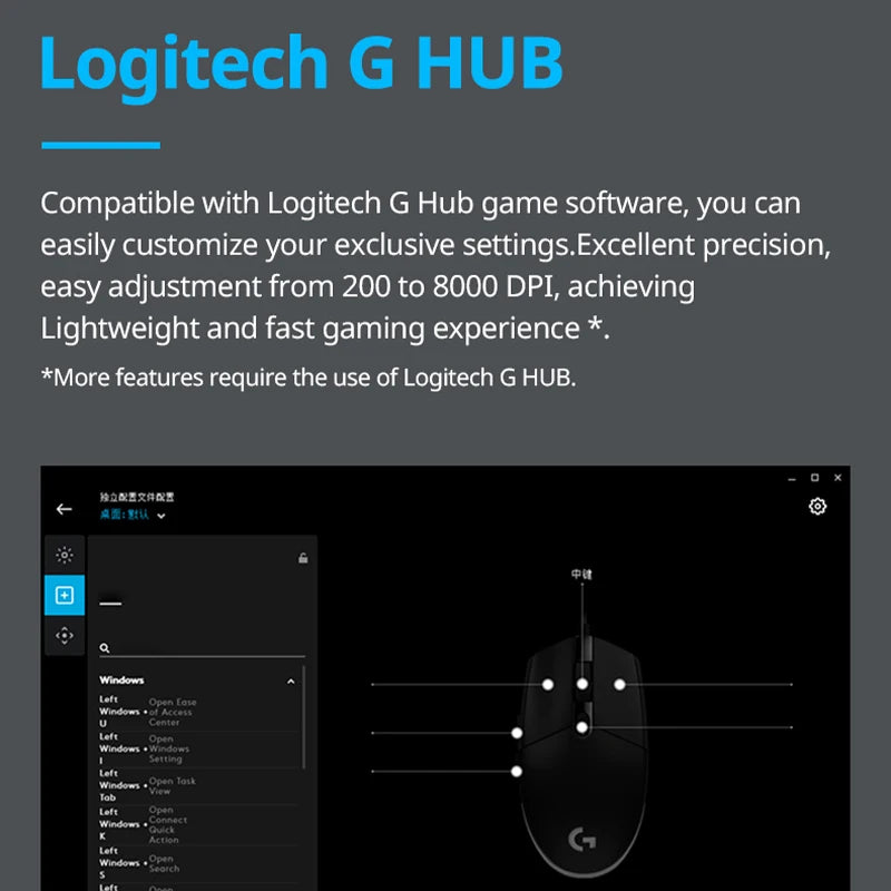 PrimePulse - Logitech G102 Lightsync Gaming Mouse